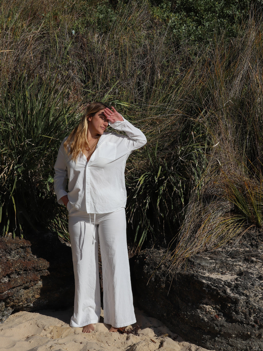 Lounge Shirt White