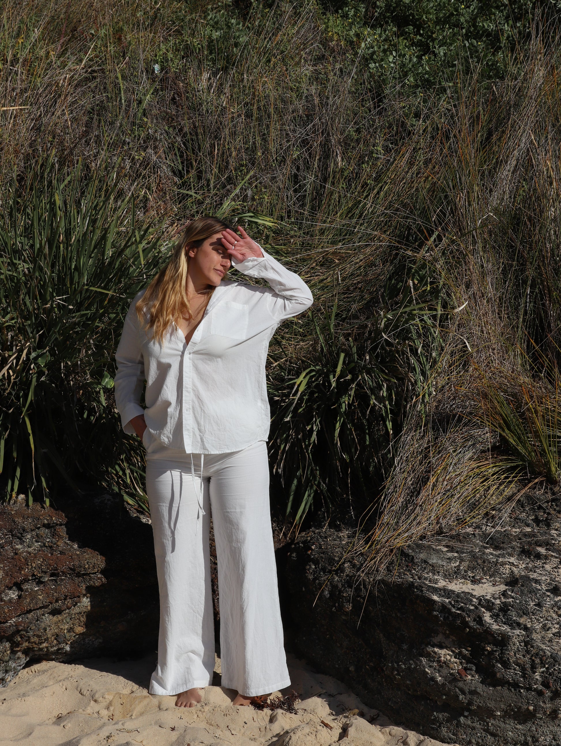 Lounge Shirt White