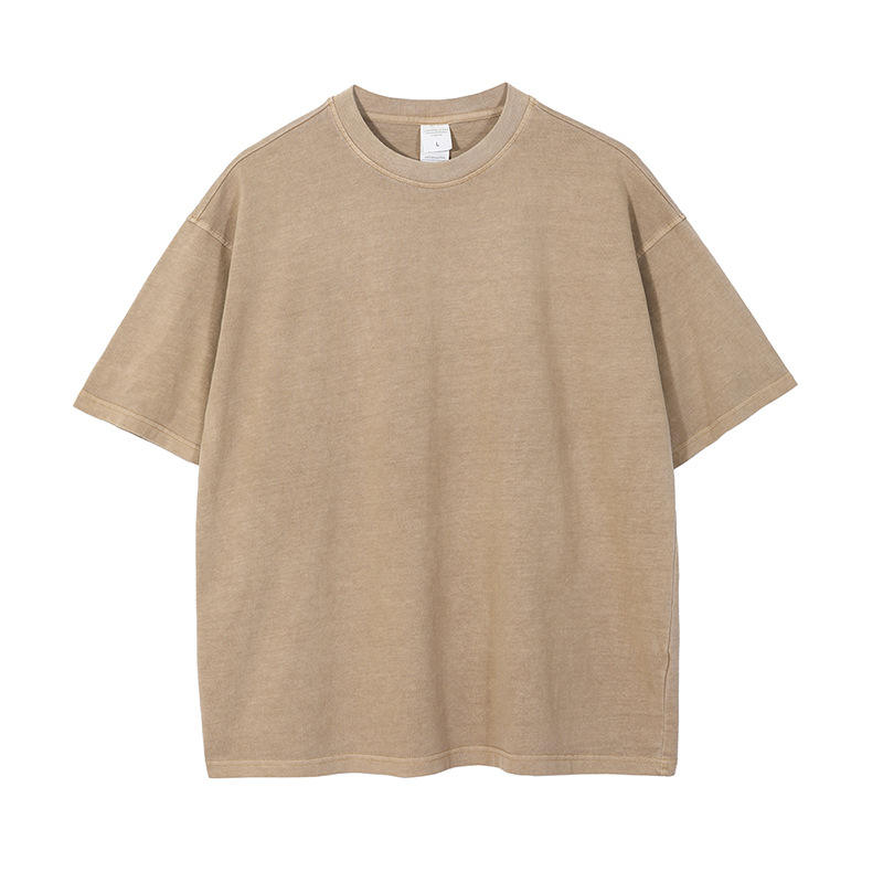 Organic Cotton Tee Light Tan