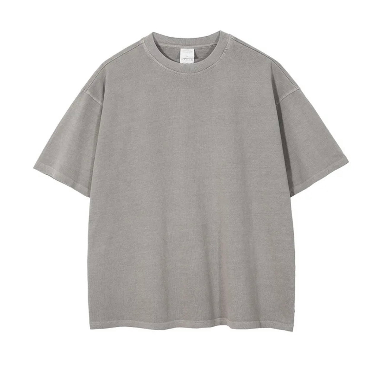 Organic Cotton Tee Vintage Grey